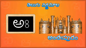 Learn Telugu Alphabets Aksharamala With Pictures This