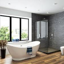This freestanding tub is the best soaking tub made of 100% pure acrylic. A E Bath Shower Polar 66 In Acrylic Freestanding Flatbottom Bathtub In White No Faucet 160343 The Home Depot