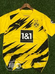 Borussia dortmund supporters wear their jerseys with more pride than any and rise and fall with their club. Borussia Dortmund Official 20 21 Yellow Home Jersey In Surulere Clothing Z World Chris Jiji Ng