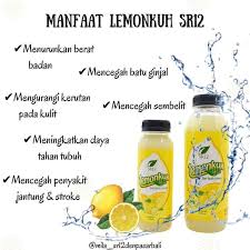 Susu kedelai yang merupakan minuman sehat untuk jantung juga mengandung asam folat dan vitamin b6 yang baik untuk kesehatan jantung. Jual Lemon Diet Lemon Diet Ampuh Lemonkuh Sr12 Sari Lemon Minuman Segar Sehat Terbaru Juni 2021 Blibli