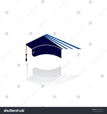 Graduation Cap Vector Logo Design Education Logo Template Institutional And Educational Vector Logo Desig Education Logo Design Vector Logo Design Book Icons