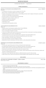 Use this accounts receivable analyst resume samples for inspiration! Accounts Receivable Representative Resume Sample Mintresume