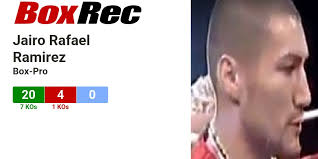 BoxRec: Jairo Rafael Ramirez