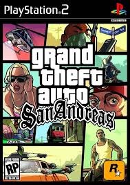 Grand Theft Auto San Andreas Black Label Sony Playstation 2 2004 San Andreas Game San Andreas Gta San Andreas