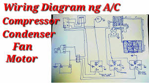 Again, this is ac power and not a dual capacitor, so the terminal side does not matter. Wiring Diagram Ng A C Compressor At A C Condenser Fan Motor Youtube