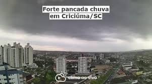 Police officials in santa catarina said the gunmen opened fire outside the 9th battalion of the military police, which oversees security in the city, before heading downtown and taking aim at the. Clima Ao Vivo Em Criciuma Camera Do Tempo Veja Agora Clima Ao Vivo