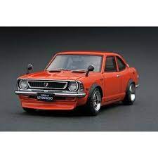 1 43 イグニッションモデル ミニカー toyota corolla levin te27 orange トヨタカローラ ミニカー トヨタ