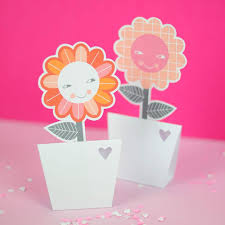Patricks day and easter, we have those too. Paper Flower Vases With Free Printable Hello Wonderful