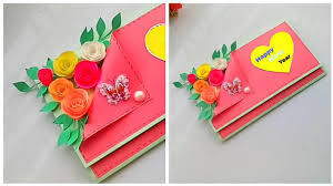 How To Make New Year 2019 Greeting Card Easy And Beautiful Greeting Card For New Year Youtube