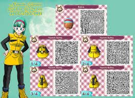 Namek Bulma Qr Code For Animal Crossing New Leaf Bulma Dragonball Dbz Animalcrossing Acnl N Animal Crossing Qr Animal Crossing Qr Codes Animal Crossing