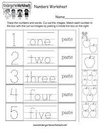 This is a fun numbers activity worksheet for kindergarten. This Is A Fun Numbers Activity Worksheet For Kindergarten Kids Children Can P Kindergarten Math Worksheets Free Numbers Preschool Free Kindergarten Worksheets