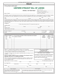 Page 1 / find the bill of lading form you need to complete your export shipment. Bill Of Landing Fill Online Printable Fillable Blank Pdffiller