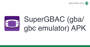 Es un emulador completo y ultrarrápido para ejecutar juegos de game boy y game boy color en la más amplia gama de . Supergbac Gba Gbc Emulator Apk 2 6 Gba Free Juego Android Descargar
