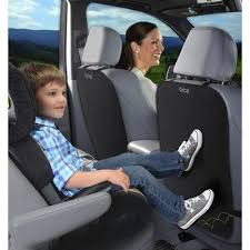 Brica Deluxe Kick Mats 2pk Black Kick Mat Baby Car Seats Mini Van