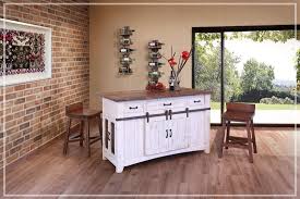 cottage & country kitchen islands