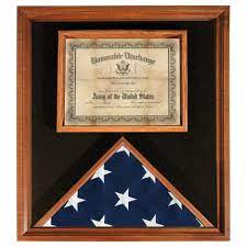 American burial flag box, large coffin flag display case. Flag Display Cases And Accessories Flag Cases