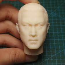 HEAD SCULPT CARVED FOR 6INCH