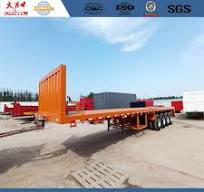 Factory price 4 Axle 40FT Flatbed Trailer for Carry ...