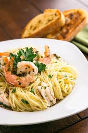 This Angel Hair With Lemon Shrimp Scampi Makes For A Super Easy Family Meal But It S Fancy Enoug Lemon Shrimp Scampi Recipe Scampi Recipe Shrimp Scampi Recipe