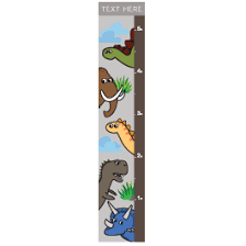 Personalized Dino Growth Chart Wall Decals