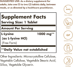 It plays an important role in the production of carnetine and the formation. Amazon Com Solgar L Lysine 1000 Mg 250 Tablets Enhanced Absorption And Assimilation Promotes Integrity Of Skin And Lips Collagen Support Amino Acids Non Gmo Vegan Gluten Free 250 Servings Health Personal Care