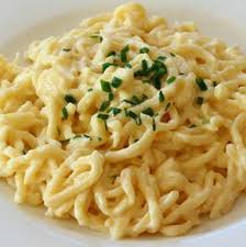 Spaetzle A La Sauce Au Munster Recette Recette Spaetzle Recette Recettes De Cuisine