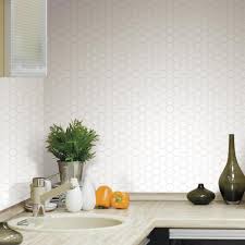 Stainless steel over porcelain metal wallpaper backsplash home depot. The Best Peel And Stick Wallpaper Tiles Contact Paper In 2021 Hgtv