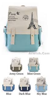 Leisure Fresh Ferris Wheel Pattern Mixed Colors School Travel Backpack Only 36 99 Atwish Com Retro Backpack Womens Backpack Girl Backpacks