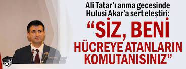 Hulusi akar haberleri en güncel gelişmeler ve son dakika haberler. Oda Tv Ali Tatar I Anma Gecesinde Hulusi Akar A Sert Facebook
