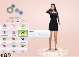 The cats & dogs expansion pack for . Mod The Sims Early Bird Trait By Twilightsims Sims 4 Downloads