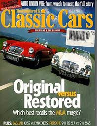 Thoroughbred & Classic Cars Magazine, September 1997 (Issue 288) 1973  Porsche 911s RS 2.7 vs 2.4S, Jaguar XKSS, Alfa Romeo 8C 2900, Muller's V16  Auto Union restored: Malcolm Kay, Martin Buckley, Richard