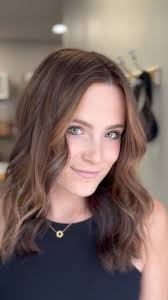 I love the fall for the drinks, the pumpkins and the sweaters but mostly  for the HAIR. , Cut with my fav 7” @samvillahair shears for the perfect  layers to frame out her gorgeous face, Formula: @redken ...