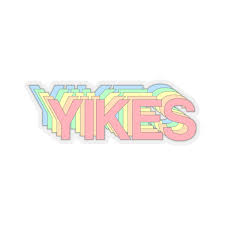 Cute and simple pastel aesthetic design with a minimal quote to brighten your day! Yikes Stickers Pastel Rainbow Laptop Vinyl Cute Waterproof Etsy Israel