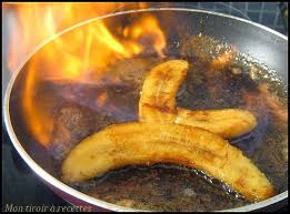 Mon Tiroir A Recettes Blog De Cuisine Banane Flambee Au Rhum