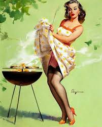See vintage calendar girls & pin-ups from the '40s & '50s - plus meet  artist Gil Elvgren - Click Americana