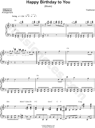 Happy birthday free sheet music for guitar piano lead instruments. Hdpiano Happy Birthday To You Blues Sheet Music Piano Solo In F Major Download Print Sku Mn0194256