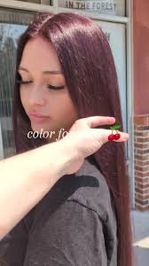🍒 cherry cola formula drop 🍒 #hairstylistsoftiktok  #myrtlebeachhairstylist #hairtok #jennydidmyhair #myrtlebeach #hairgoals  #customcolor #redhair #redviolethair #cherry #cherryhair
