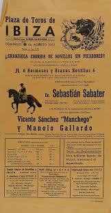 Toros Ibiza 1963 Ibiza Toros