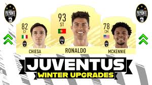 Federico chiesa fifa 21 rating is 78 and below are his fifa 21 attributes. Fifa 21 Juventus Winter Upgrades Ft Ronaldo Chiesa Mckennie Youtube
