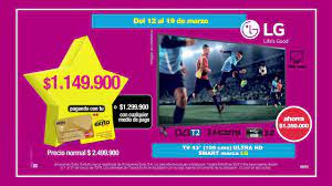 Televisor al mejor precio | compara más de 2.032 ofertas en el comparador de precios idealo.es a la hora de comprar un televisor, el tipo de panel que lleven integrado es un aspecto clave y, en este. Exito Lleva Tu Televisor Lg A Un Precio Especial Facebook
