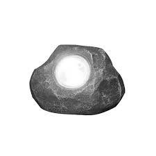 ENTAC Kő alakú, kerti szolár LED lámpa (13 cm) szürke - Ár: 2 490 Ft - ANRO