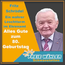 Großer Bahnhof für Fritz Schrödel