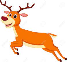 Happy Deer Cartoon Running Royalty Free SVG, Cliparts, Vectors, And Stock  Illustration. Image 35263292.