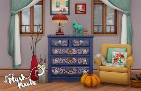 Harrie even made sure the furniture works for both mansions and small, modest houses. Maxis Match Cc World Plushpixels Sweet Antiques A Parenthood Dresser