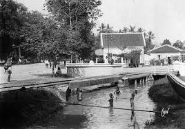 Anak Anak Mandi Di Sungai Di Semarang Sekitar 1904 Air