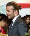 David Beckham Long Hair Headband