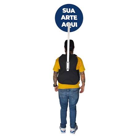 Mochila pirulito de campanha