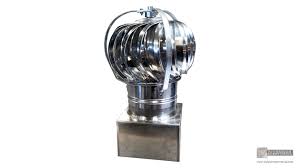 These eave vents can be screwed through the face and directly into the soffit or connected by sliding over existing metal ductwork. Stainless Steel Base For Aluminum Turbine Roof Vent