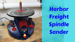 Diy oscillating spindle (drum) sander. Harbor Freight Oscillating Spindle Sander Overview