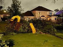 Teen rescues brother, 6, as storm destroys second floor of home. Y97aqbzyg 8ngm